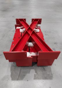 Jeklene konstrukcije Domat – profesionalno mokro barvanje in površinska zaščita