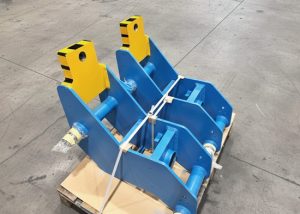 Sklopi dvižnih sistemov Hebebok – Železniška industrija Domat d.o.o. – pripravljeno na sestavo